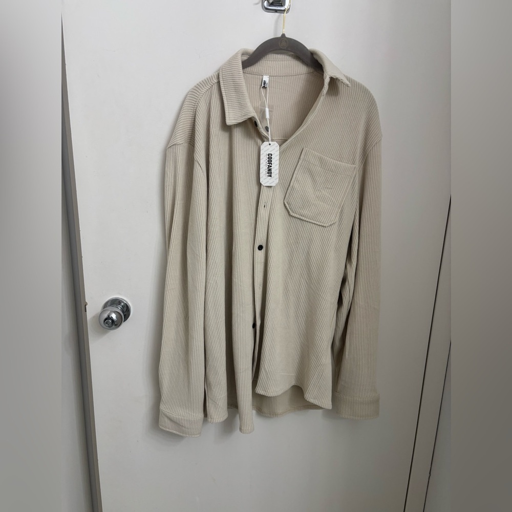 Coofandy casual button down men’s shirt